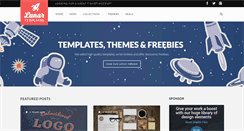 Desktop Screenshot of lunartemplates.com